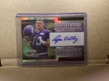 Panini 2025 Prizm Sensational Signatures Ryan Kelly #SEN-RKY Vikings Auto /149 