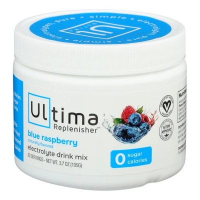 Daily Electrolyte Powder Drink Mix Blue Raspberry 30 Se