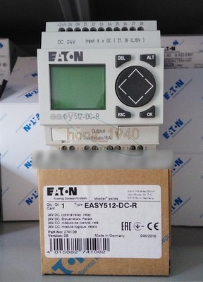 NEW 1PCS EATON MOELLER controller logic module EASY512-DC-R EASY512DCR