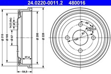 Tambour de frein Opel KADETT