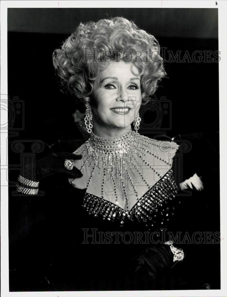 1989 Press Photo Debbie Reynolds in Perry Mason: The Case of the Musical Murder