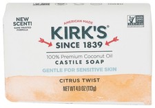 Kirks Soap Bar Citrus Twist 4 Oz