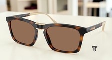 COACH HC8455 512013 Cdp54 Dark Tortoise Brown Solid 56 mm Men's Sunglasses