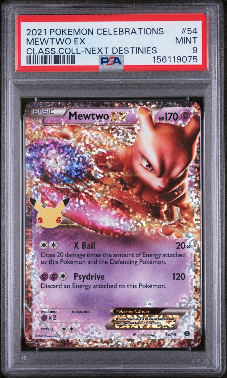 Mewtwo EX #54