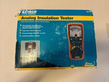 Extech 380320 Analog Insulation Tester Kit - New, Never Used - Damaged Box