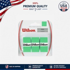 Pro Perforated Tennis Overgrip Green 3-Pack for Ultimate Performance