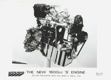 Austin Montego 1600 S-Series Engine 1984 Original UK Market Press Photograph 