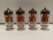 Groovetube Select 12AX7/ECC83 Lot of 4 Slovakian Made Vacuum Tubes Used & Tested