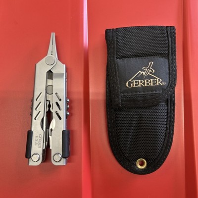 Gerber Fisherman MP400 Multi-Tool Nylon Sheath Discontinued Excellent USA