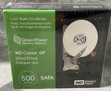 Western Digital WD Caviar GP 500GB SATA GreenPower Hard Drive NIB Sealed