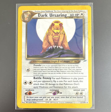 The Pokémon Company Pokémon TCG Dark Ursaring Neo Destiny Unlimited Rare 21/105 on eBay