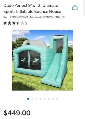 DUDE UP PERFECT ULTIMATE SPORTS BOUNCE HOUSE EXTREME 5-1