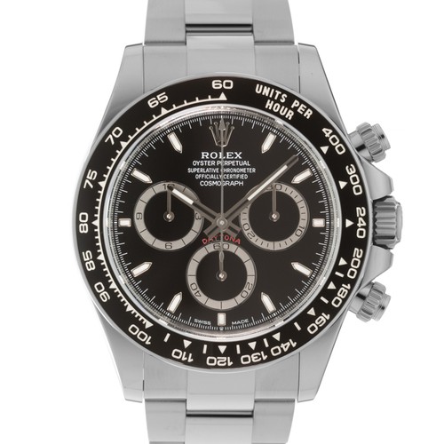 ROLEX Cosmograph Daytona 126500LN Black Warranty 2025 Box/Paper