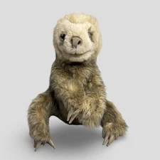 Folkmanis Baby Sloth Hand Puppet Realistic Plush Puppet 12" Stuffed Animal