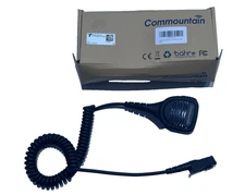 1x CM01-MXP3 Commountain Shoulder Radio Speaker Mic with Reinforced Cable