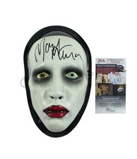 Marilyn Manson Rare Hand Signed Autographed Limited Edition 3-Piece Mask COA 🔥