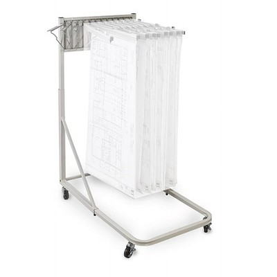 Adir Mobile Blueprint Holder   Construction Plan Rack, Map Organizer