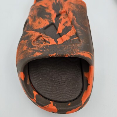 Adidas Unisex Adicane Slides - Brown Orange Men display picture 2