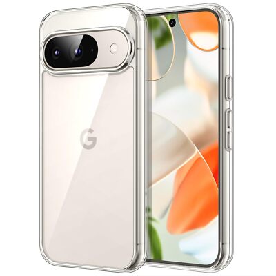 JETech Case for Google Pixel 9/9 Pro 2024, Non-Yellowing Bumper Cover
