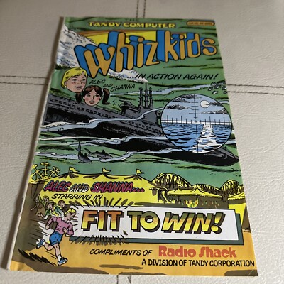 THE TANDY COMPUTER WHIZ KIDS 1988 RADIO SHACK PROMO COMIC