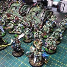 Death Guard: Plague Marines, Army pro painted
