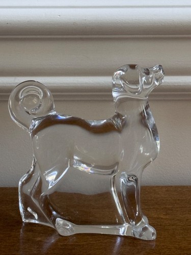 COLECCIÓN ZODIACO CRISTAL BACCARAT ~ FIGURA DE PERRO AKITA / PISAPAPELES - Imagen 6 de 9