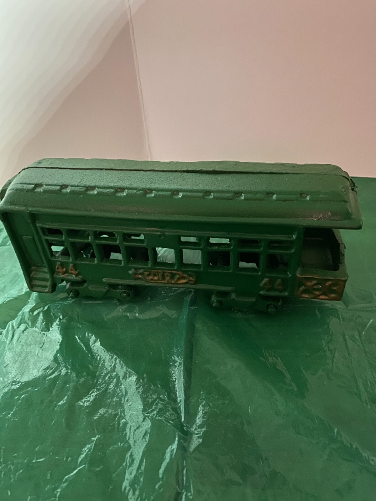 Cast Iron Train Set Pennsylvania Railroad Washington 44 w/ Hooks