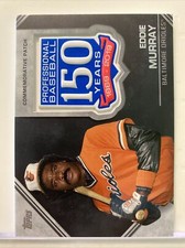 2019 Topps Update 150th Anniversary Manufactured Patch #AMP-EMU Eddie Murray