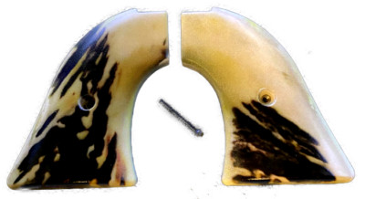 Fits Heritage Arms Rough Rider GRIPS .22 & .22 MAG Faux Elk Stag HD/UV Solid
