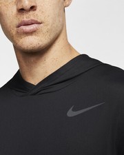 Nike Pro Men's Pullover Hoodie Size Small CJ4613  -  010