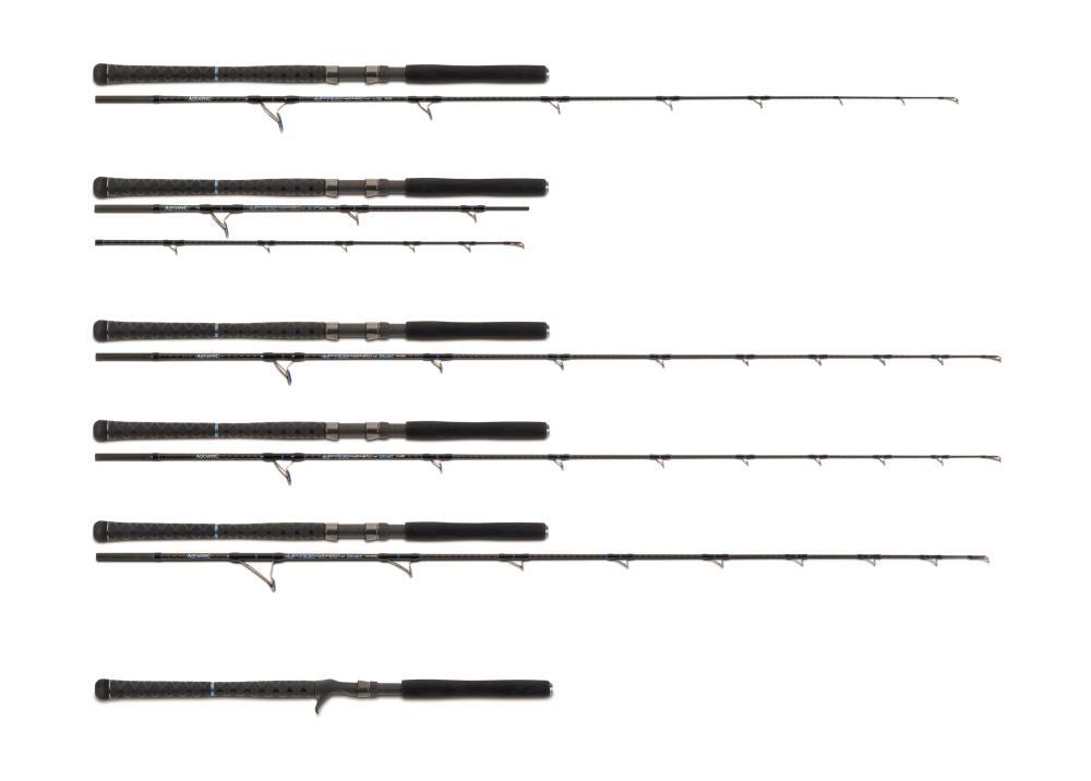 AQUANTIC Uptide Concept Meeresruten Bootsrute Jig-Rute Caña de Pescar de Mar