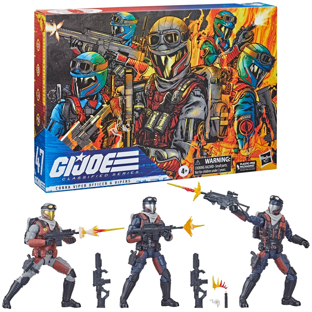 G.I. Joe Classified Series 6 inch Cobra Viper Officer & Vipers | eBay