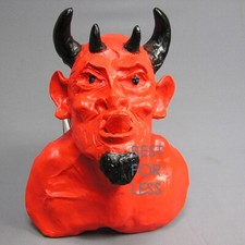 Gothic Teufel Figur Wan Statue Horror Deko Dekoration Halloween Teufels