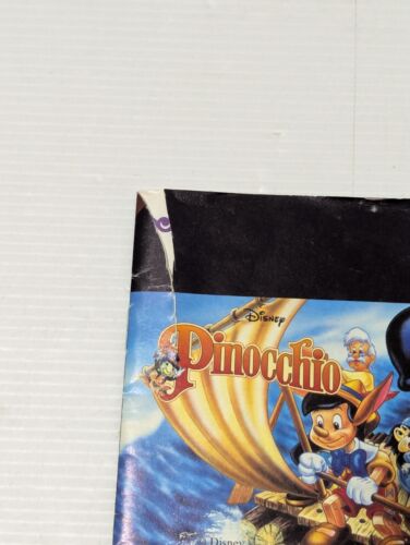 Pinocchio Super Nintendo SNES PAL With Box Manual +Acrylic Case - Picture 7 of 11