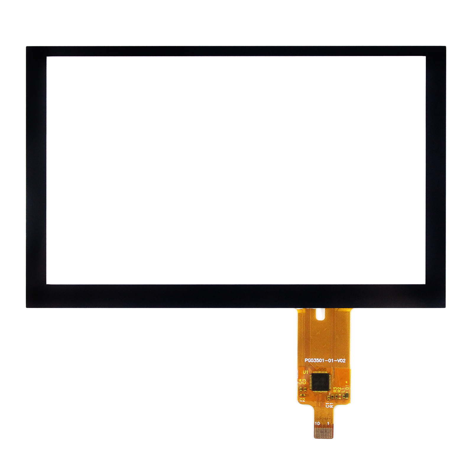 5"" Capacitive Touch Panel for 5inch HSD050IDW1 AT050TN43 800X480 16:9 LCD Screen