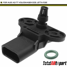 Manifold Absolute Pressure MAP Sensor for Audi Volkswagen 2005-2009 07C906051