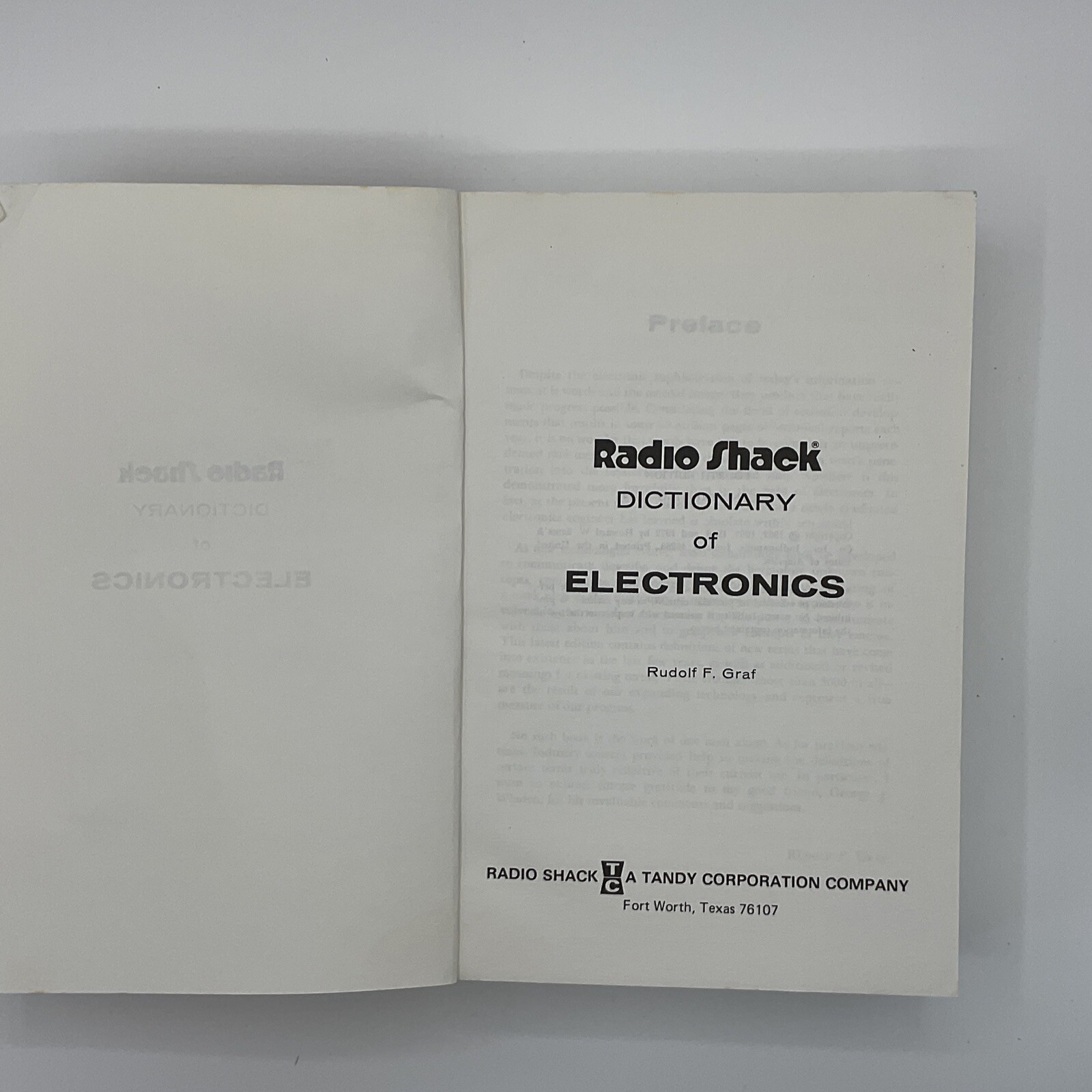 Vintage 19741975 Radio Shack Dictionary of Electronics 18,000 Terms A4 eBay