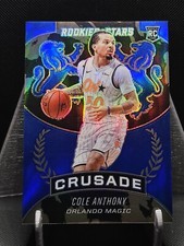 2020-21 Chronicles Rookies & Stars Crusade Blue /99 Cole Anthony #535
