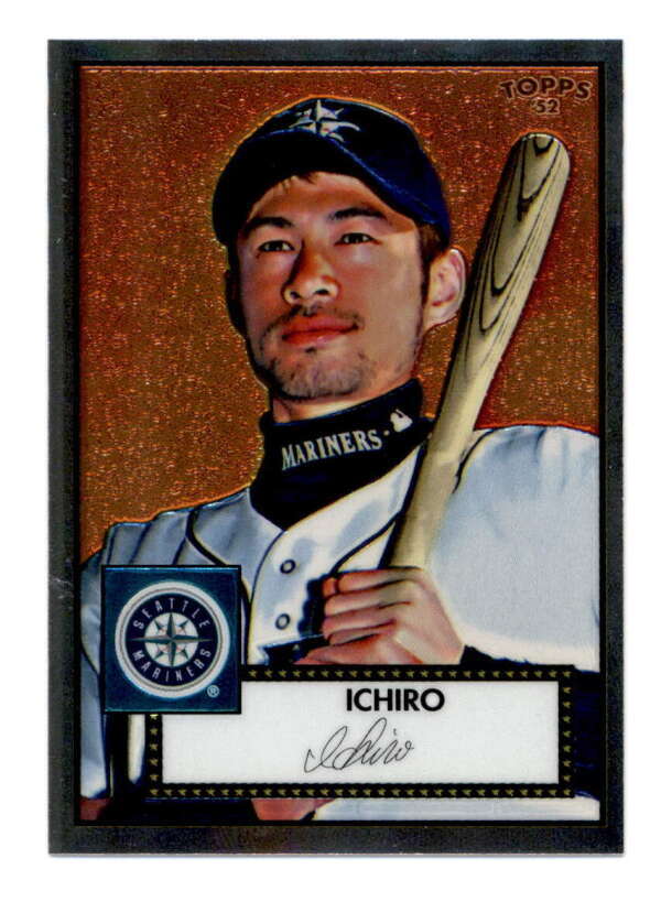 ICHIRO 2006 TOPPS '52 #DFC4 CHROME PARALLEL #1204/1952