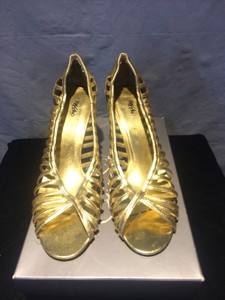 target gold heels