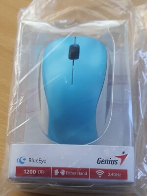 NEU! Genius Nx-7000 Wireless Mouse Blau Neu Versiegelt