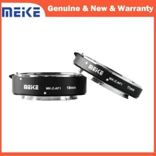 MEIKE MK-Z-AF1 11mm AND 18mm EXTENSION TUBES FOR NIKON Z MOUNT CAMERAS/LENSES