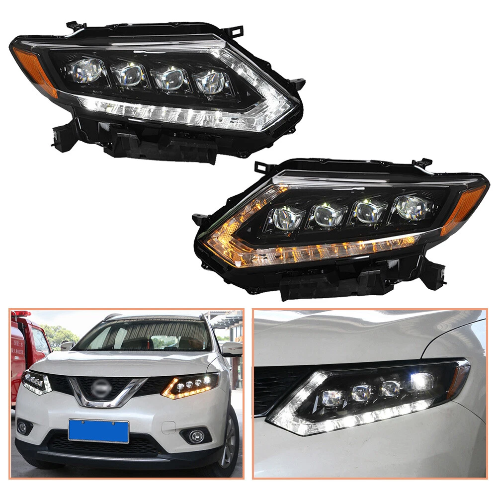 Aazon.co: Auto Dynasty LED DRL Headlights Assebly Copatible with
