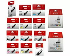 Lote de cartuchos de tinta originales Canon PGI-570/XL CLI-571/XL para Pixma MG7750 MG5753