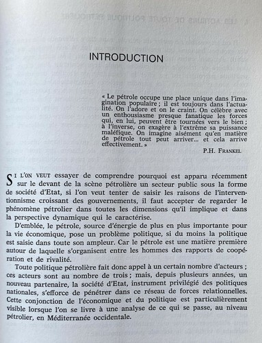 HENRI MADELIN PÉTROLE ET POLITIQUE EN MÉDITERRANÉE OCCIDENTALE ARMAND COLIN 1973 - Imagen 11 de 12