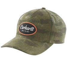 Carhartt Herren Damen Schild Mütze Canvas Camo Patch Cap Verstellbar Kappe Snap