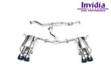 Invidia Q300 Cat-back Exhaust Kit W Quad Titanium Tips For 2022-2024 Subaru Wrx Invidia Q300 Cat-back Exhaust Kit W Quad Titanium Tips For 2022-2024 Subaru Wrx