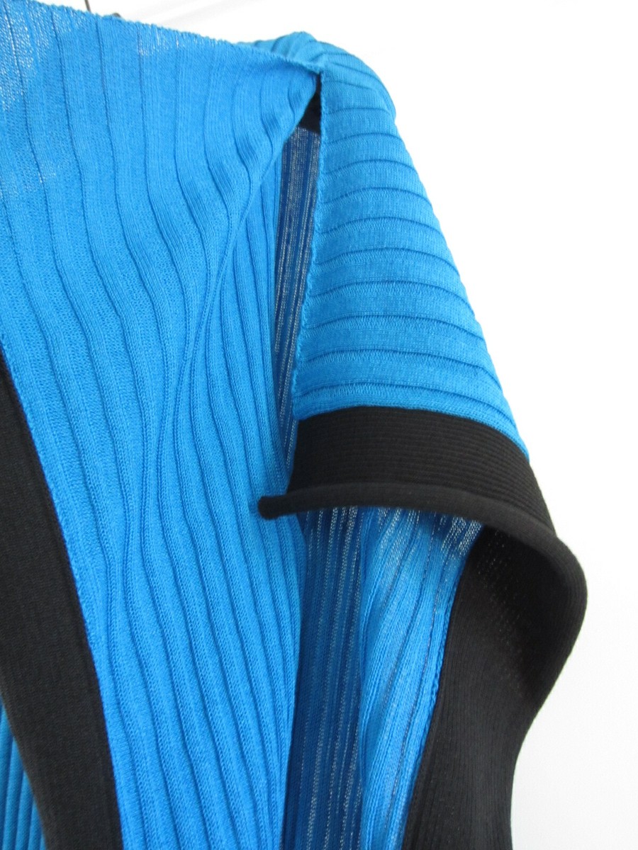 $1000 Issey Miyake NEW Spongy Plissé Pleats Effect Knit