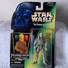 Hasbro Star Wars Power Of The Force Luke Skywalker In Hoth Gear Action Figure 96