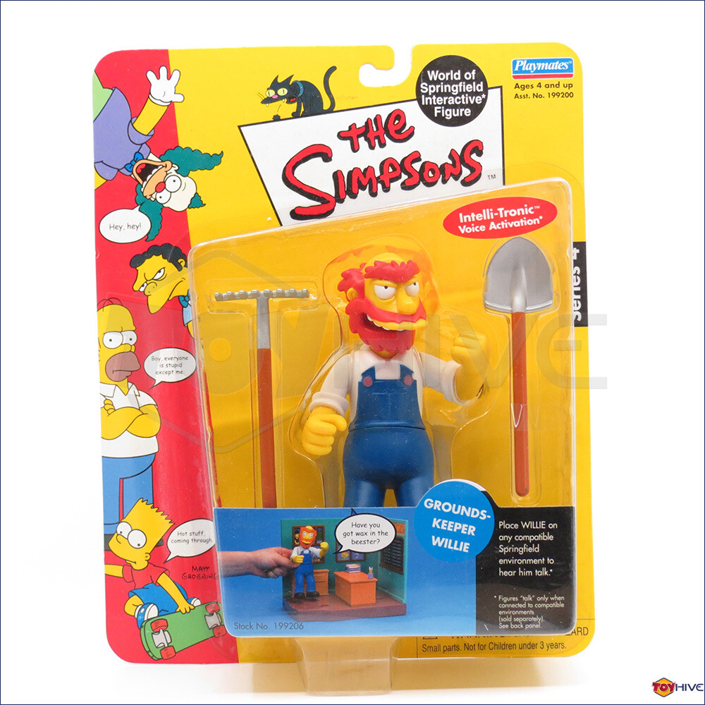 The Simpsons - Groundskeeper Willie - series 4 World of